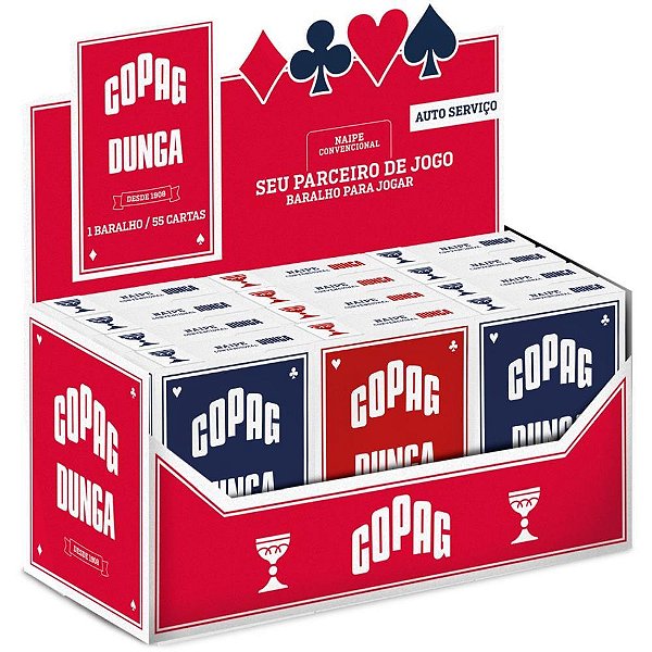 Baralho Dunga Couchê 270G - 55 Cartas