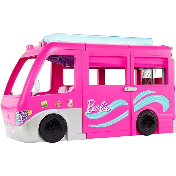 Barbie 3-EM-1 Dreamcamper – Mega Trailer dos Sonhos