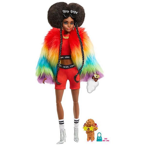 Barbie EXTRA Casaco ARCO-IRIS
