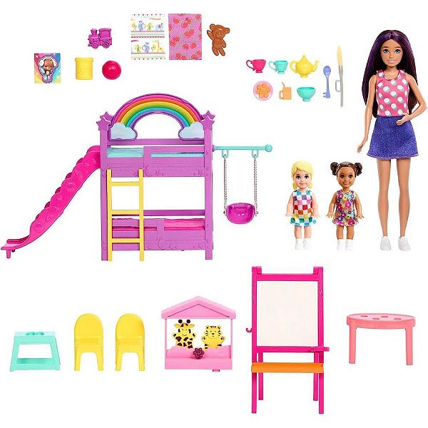 Barbie Family Skipper Escolinha das Crianças - Conjunto de Brincar com Acessórios