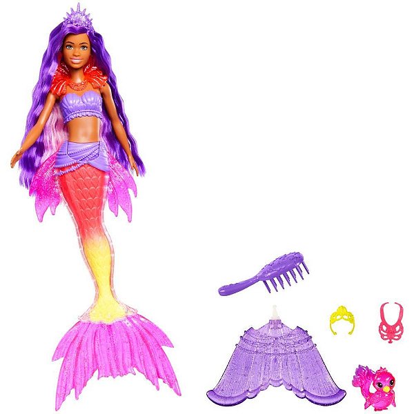 Barbie Fantasy Brooklyn Sereia Mermaid Power