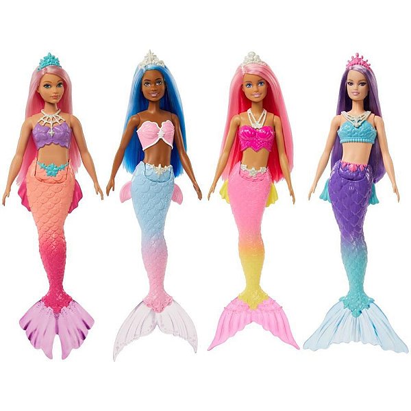 Barbie Fantasy Sereia Cauda Articulada (S)