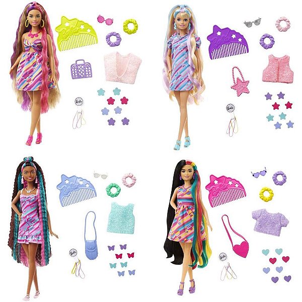 Barbie Fashion Boneca Totally Hair (S)