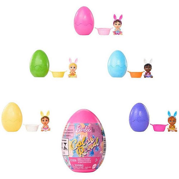 Barbie Reveal COLOR-BEBÊS de Páscoa (S) DPCOM 08