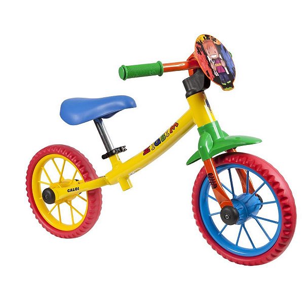 Bicicleta Infantil ARO 12 Balance Caloi Zigbim - Diversão e Segurança para Seu Filho