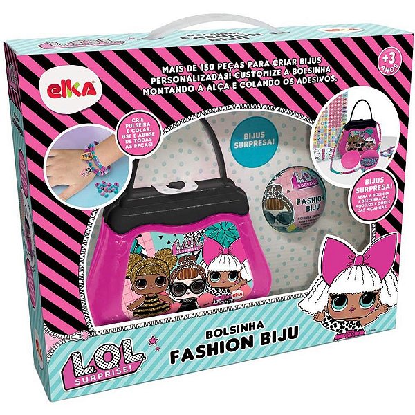 Bijuteria e Miçanga LOL Bolsinha Fashion Biju