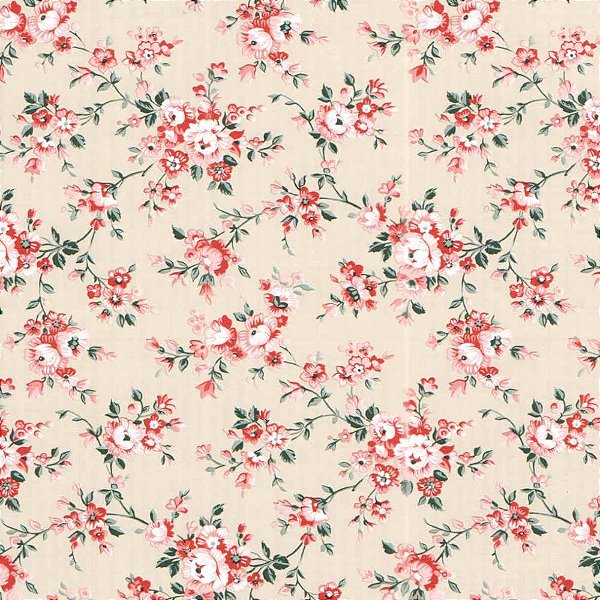 Papel de Parede Plástico Adesivo 45CMX15M Roseiral Vermelho