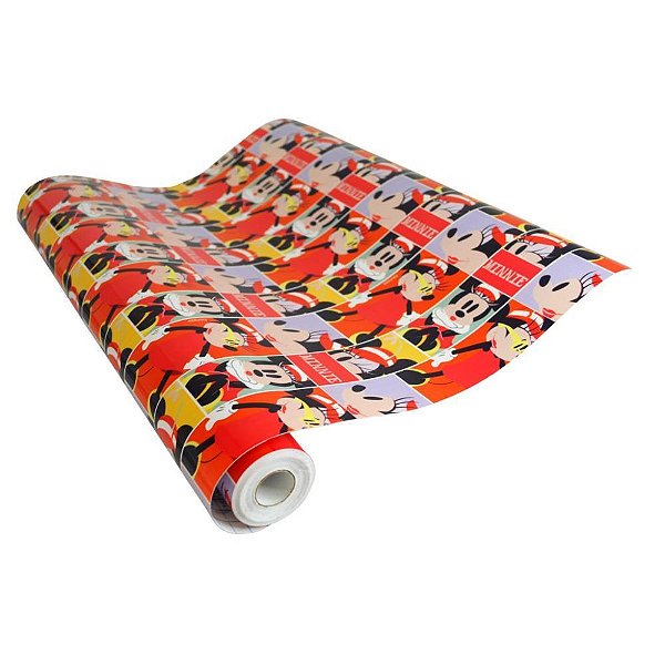 Papel de Parede Plástico Adesivo 45CM X 10M Minnie PVC