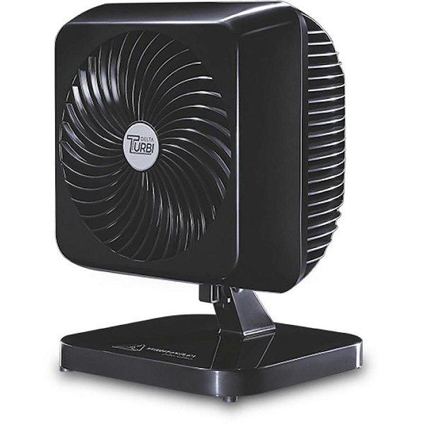 Ventilador de Mesa Oscilante Turbi 127V Preto