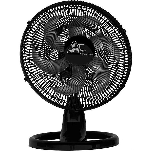 Ventilador de Mesa Oscilante 40CM Bivolt - Preto