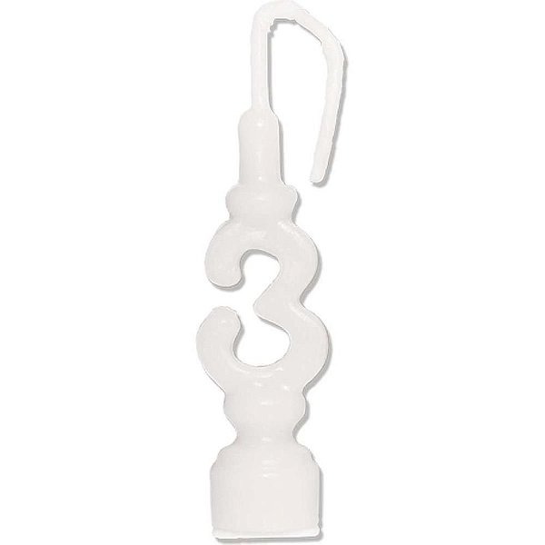 Vela para Aniversário N03 Branca CX com 10