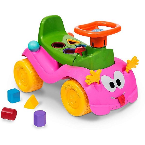 Veículo para Bebê Totokinha Bolinha Menina