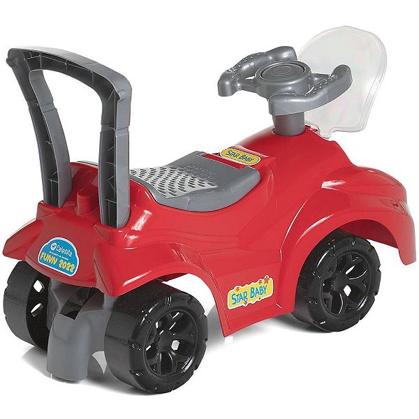 Veículo para Bebê STAR BABY Vermelho 30KG