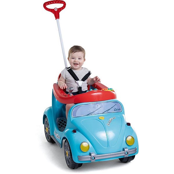 Veículo para Bebê 1300 Fouks Azul com Som