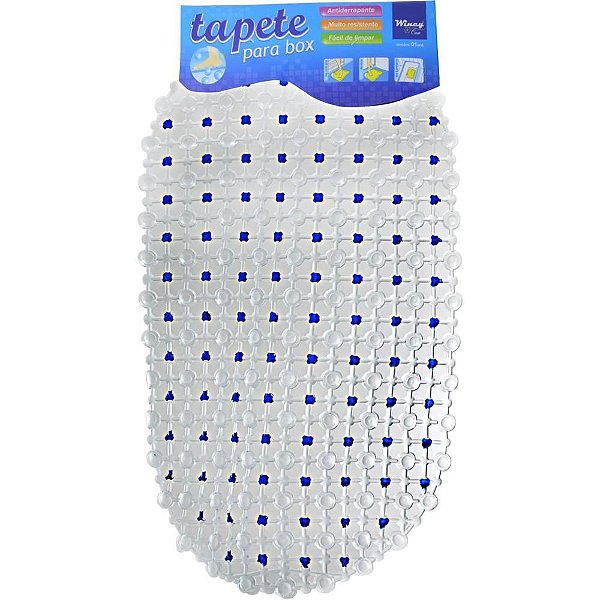 Utensílios para Banheiro Tapete BOX OVAL 38X69CM (S)