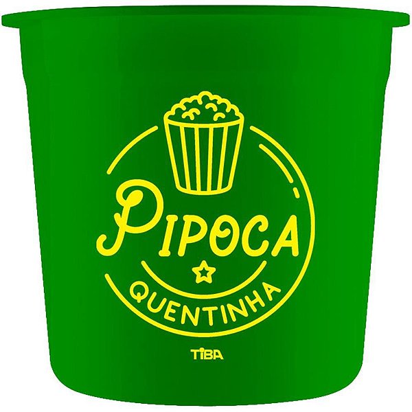 Utensílio Doméstico Pipoqueira Verde 2,5L PCT com 03