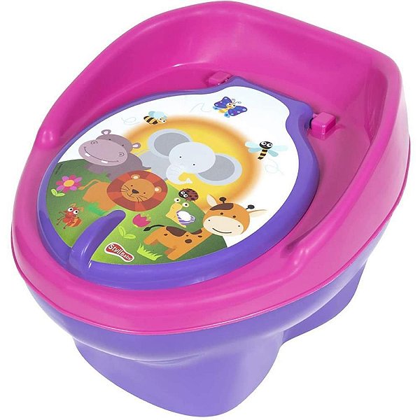 Troninho e Redutor Troninho BABY 18+ ATÉ 23KG Rosa