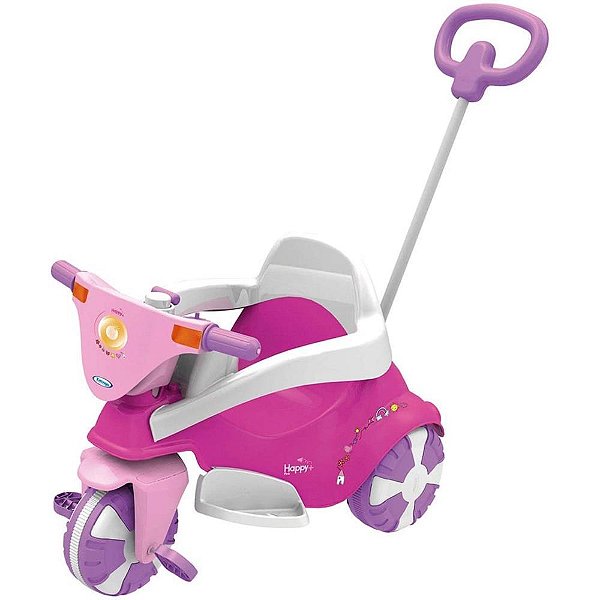 Triciclo HAPPY+ PINK 3 em 1