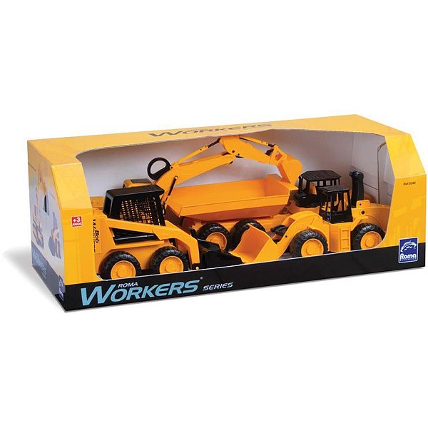Trator Workers Series 4 em 1