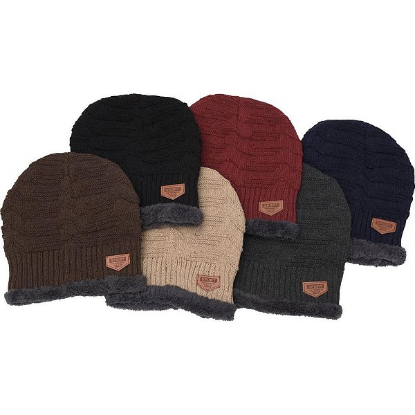 Touca Tricô Poliéster