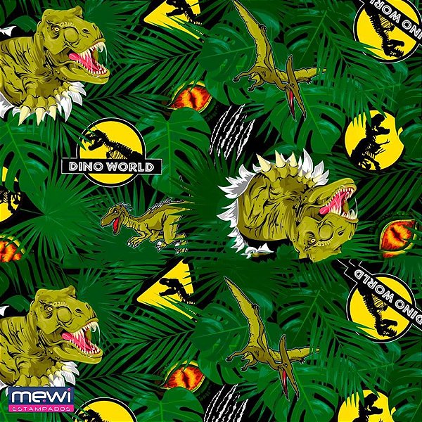 TNT Estampado 1,40M 40G Dino WORLD BO-25MTS