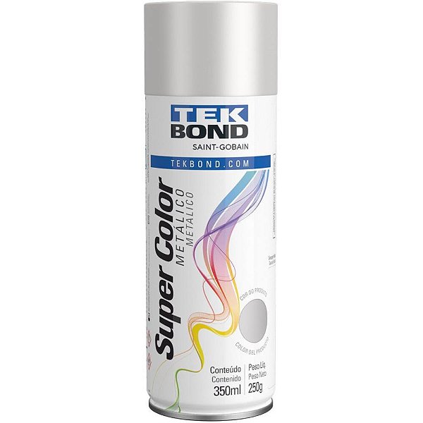 Tinta SPRAY Metálico Prata 350ML/250G
