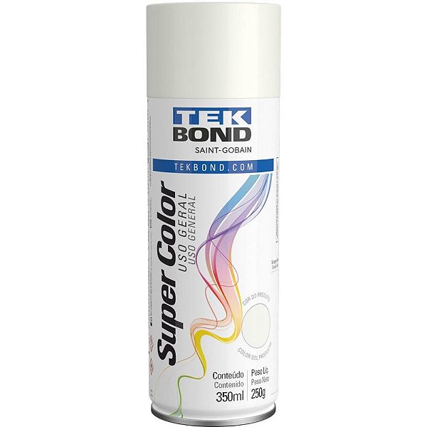 Tinta SPRAY Fosco Branco 350ML/250G