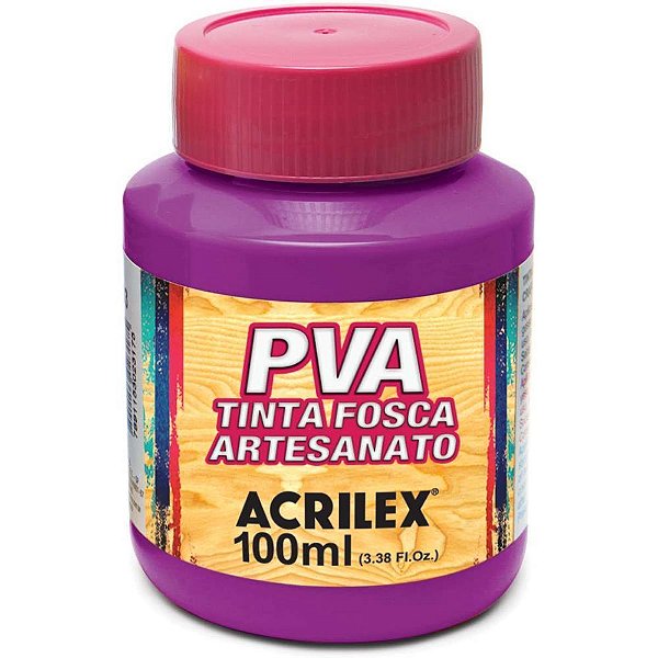 Tinta PVA 100ML Magenta Pacote com 06