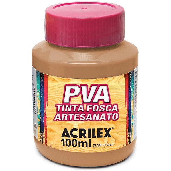 Tinta PVA 100ML Capuccino Pacote com 6