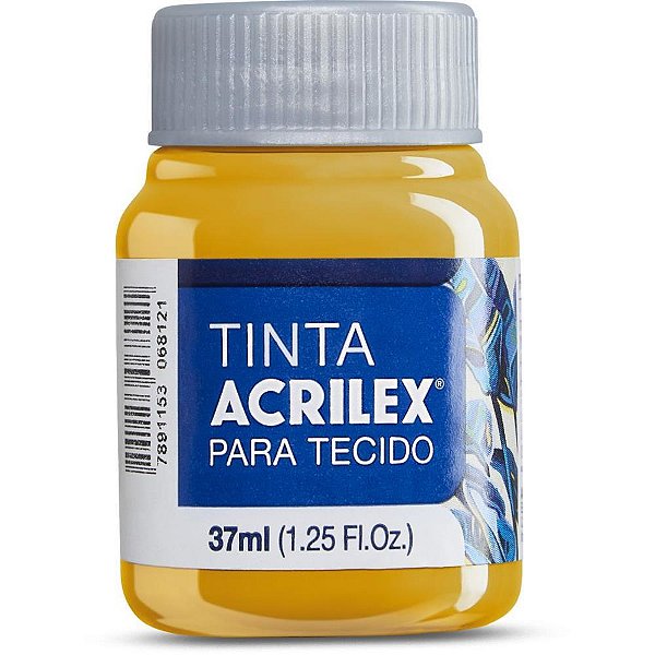 Tinta para Tecido Fosca 37ML OCRE Ouro