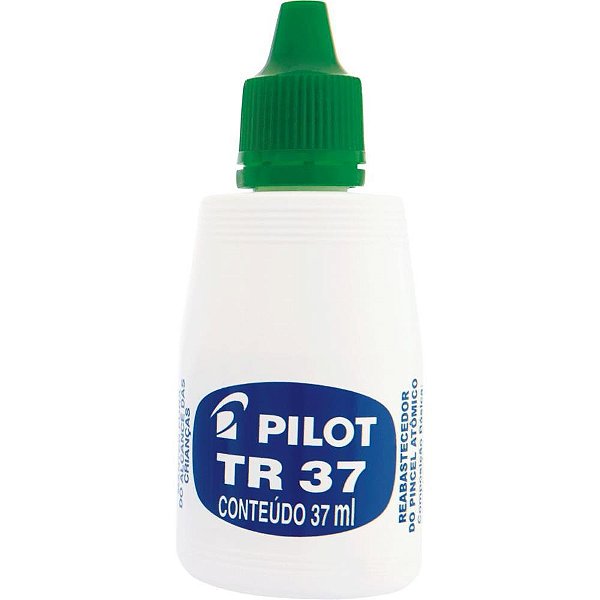 Tinta para Marcador Permanente Reabastecedor Pilot 37ML Verde - Caixa com 12