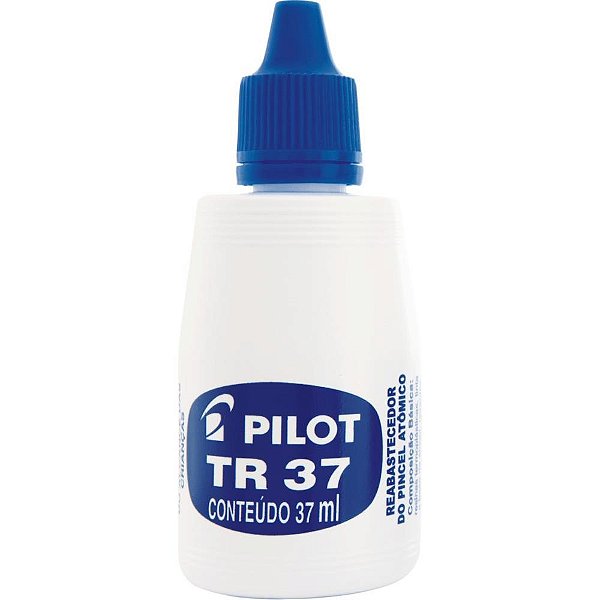 Tinta Marcador Permanente Reabastecedor 037ML Azul CX com 12