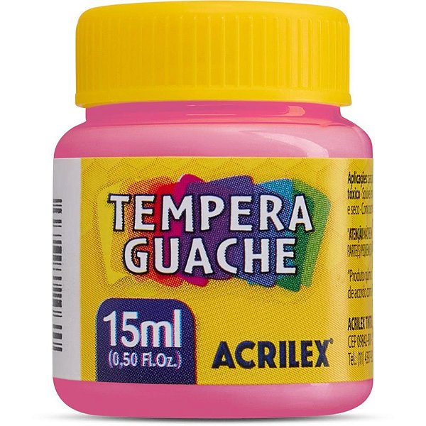 Tinta Guache 15ML Rosa