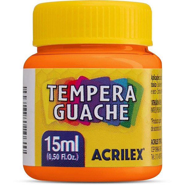 Tinta Guache 015ML Laranja