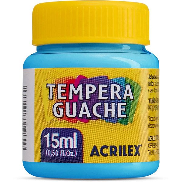 Tinta Guache 15ML Azul Celeste