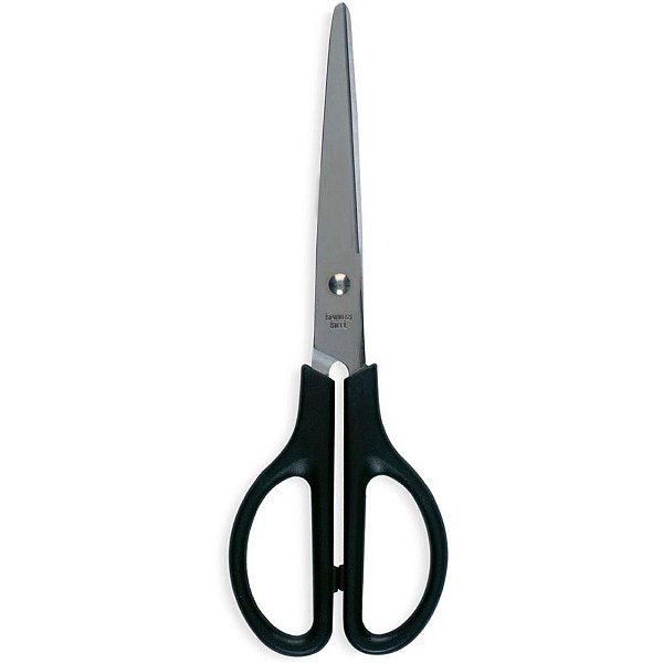 Tesoura Bazze B7201 17CM INOX Preta