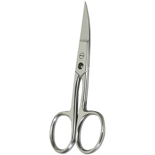 Tesoura Higiene Pessoal Curva para UNHAS 3 5/8 INOX