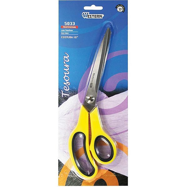 Tesoura de Costura Profissional com Parafuso 10 Polegadas