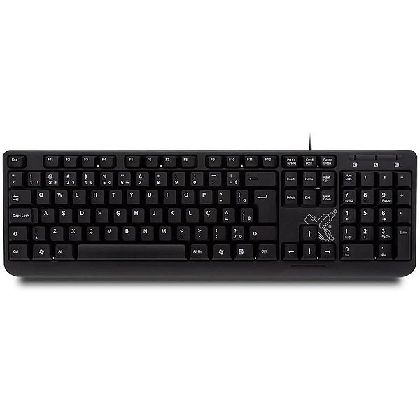 Teclado USB Padrão 107TECLAS ABNT2 PTO