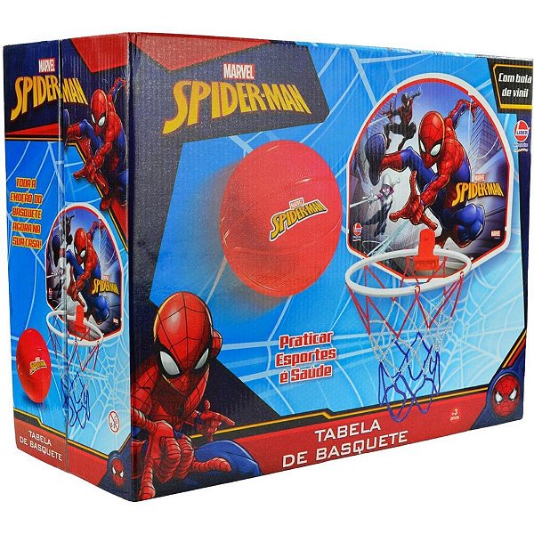 Tabela de Basquete SPIDER-MAN Tabela+bola
