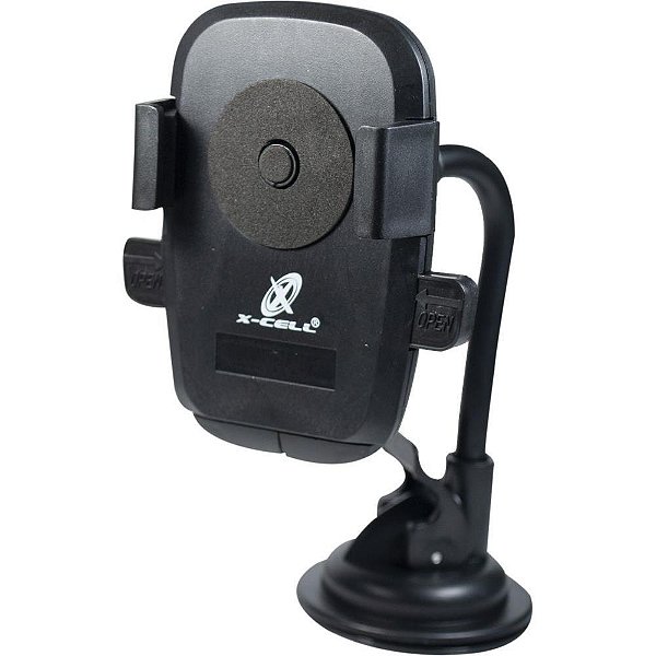 Suporte para Celular Universal Trava Automática Preto Veicular