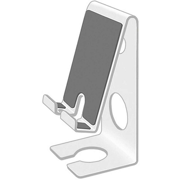 Suporte para Celular SMART de MESA/PAREDE Branco