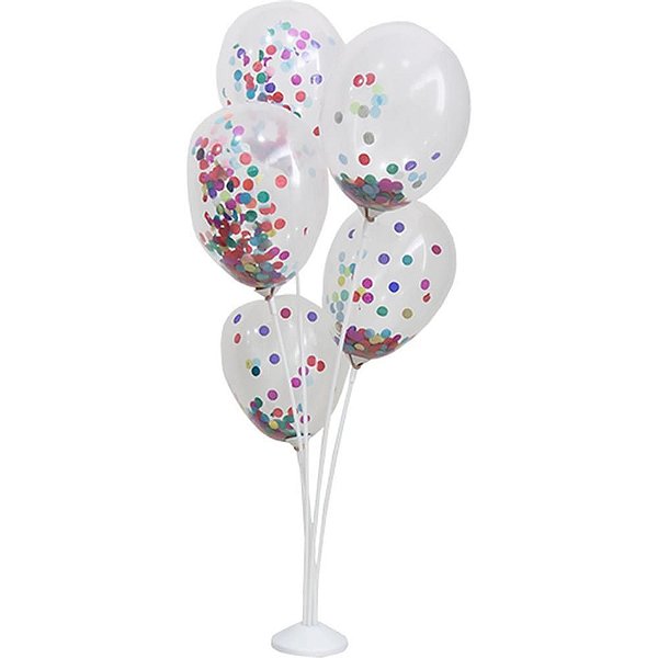 Suporte para Balão KIT Arranjo com 5 Hastes 45CM BR