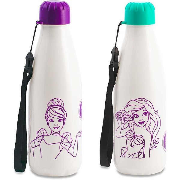 Squeeze Princesas 600ML PET com ALÇA (S)