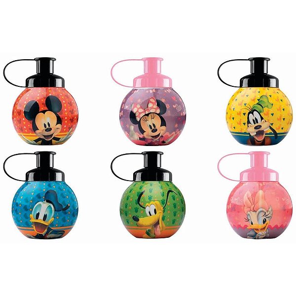 Squeeze Mickey e Turma Bola 250ML (S) PCT com 06