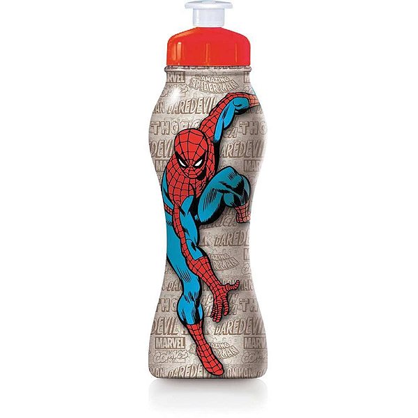 Squeeze Marvel Comics 450ML - Pacote com 5