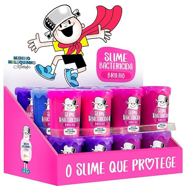 Slime Menino Maluq Bactericida BRIL DPCOM 24