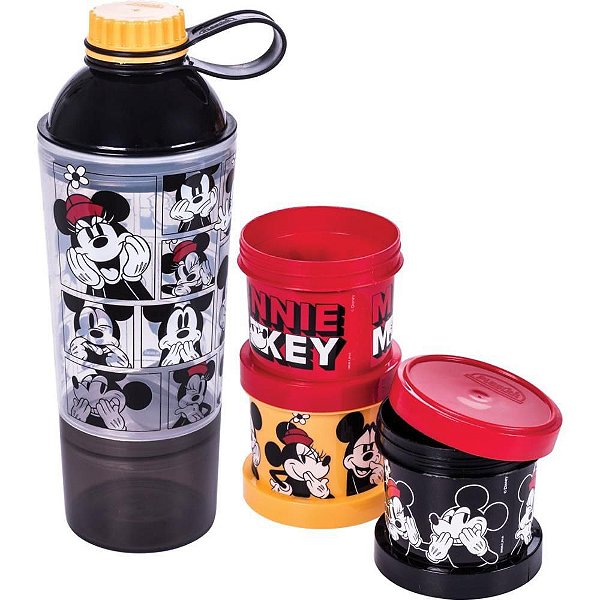 Shakeira com Pote 3 em 1 MICKEY&MINNIE