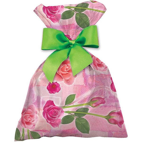 Saco Metalizado 88X120CM Feminino Sortido – Pacote com 25 Unidades