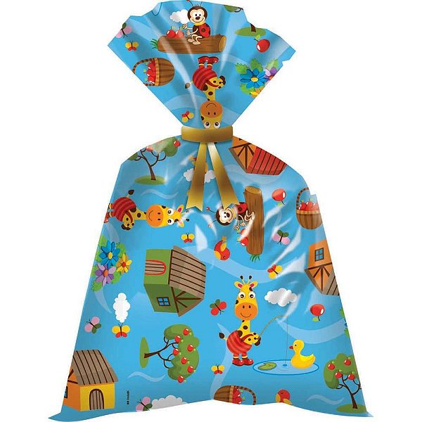 Saco Metalizado Infantil Sortidos 60X90CM - Pacote com 50